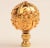 Metal Gold Tribal Bead Lamp Finial For Sale - Image 7 of 7