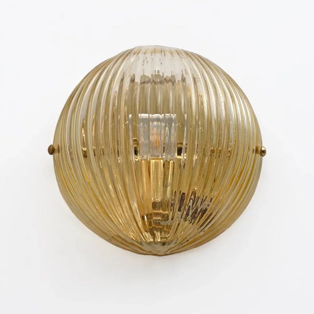 Metal Modern Murano Glass Sconces from Vistosi, 2000, Set of 2 For Sale - Image 7 of 12