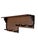 Art Deco Amsterdamse School Wall Coat Rack in Oak and Padouk, 1920s For Sale - Image 12 of 14