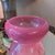 This is a gorgeous and rare example of semi-antique / vintage pink opaline glass probably from around the 1930s or 1940s....