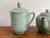 Realism Asian Celadon Tea Pot and Cup, Set of 2 For Sale - Image 3 of 7