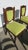 Rare Set Six Antique Victorian Dining Room Chairs Walnut For Sale - Image 4 of 11