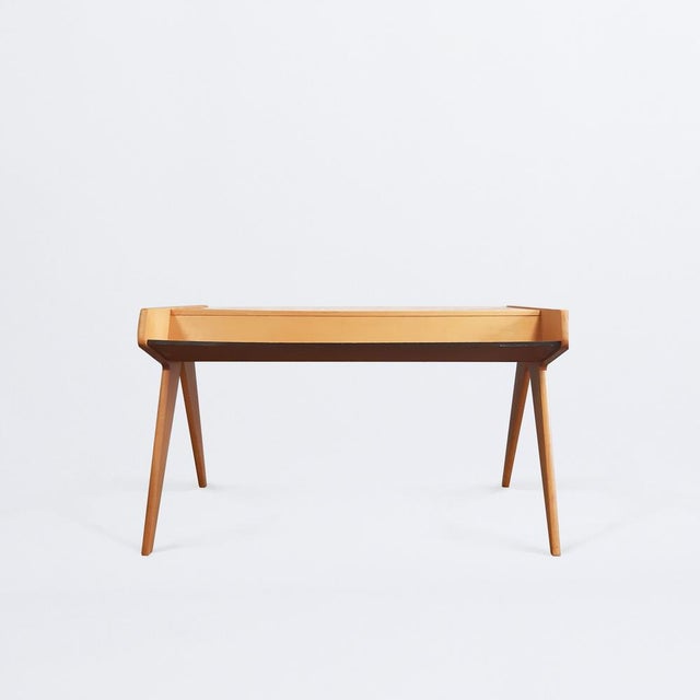 Wood Vintage Desk by Helmut Magg for WK Möbel, 1950s For Sale - Image 7 of 10