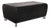 Volare Ottoman in Black Leather from Koinor For Sale