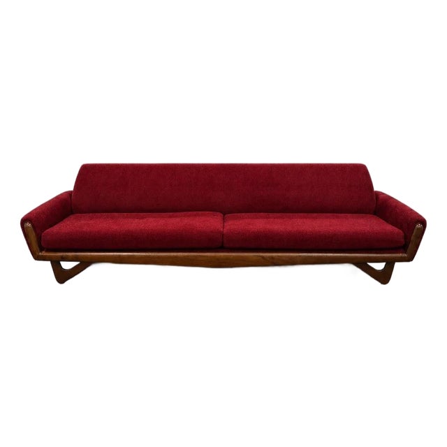 1960s Attributed to Adrian Pearsall Gondola Sofa For Sale
