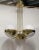 Round Murano Glass and Brass Chandelier, 2000s For Sale - Image 6 of 10