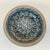 1990s 1996 Vintage Americana Folk Art Blue Sponge Wear Bowl, Artist Signed. For Sale - Image 5 of 12