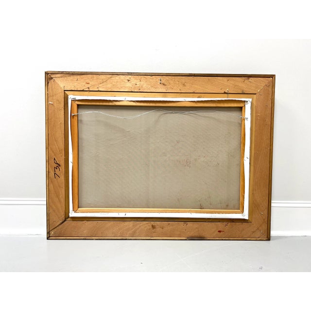 20th Century Original Oil Impasto on Canvas Painting - European Countryside - Unsigned For Sale - Image 11 of 12