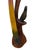 Vintage Folk Art Wood Sculpture Parrot Hand Carved & Painted 41” For Sale - Image 11 of 12
