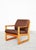 Wood Set of Danish Modern Pine Armchair & Ottoman by C. F. C. Silkeborg from CFC Silkeborg, 1970s For Sale - Image 7 of 16
