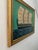 English Contemporary Impressionist Style Seascape Painting on Canvas, Framed For Sale - Image 3 of 5