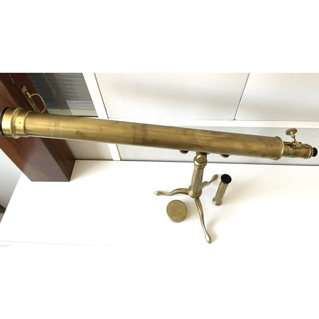 Antique Astronomical Celestial Telescope, France, 1890s For Sale - Image 5 of 18