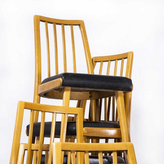 1960’s Mid Century Upholstered Dining Chairs By Interier Praha – Various Quantities Available. Produced by Interier Praha...