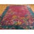 Raspberry Pink 1920s Pink Floral Modern Antique Chinese Art Deco Rug 9' X 11'8" Handknotted Wool Carpet For Sale - Image 8 of 12