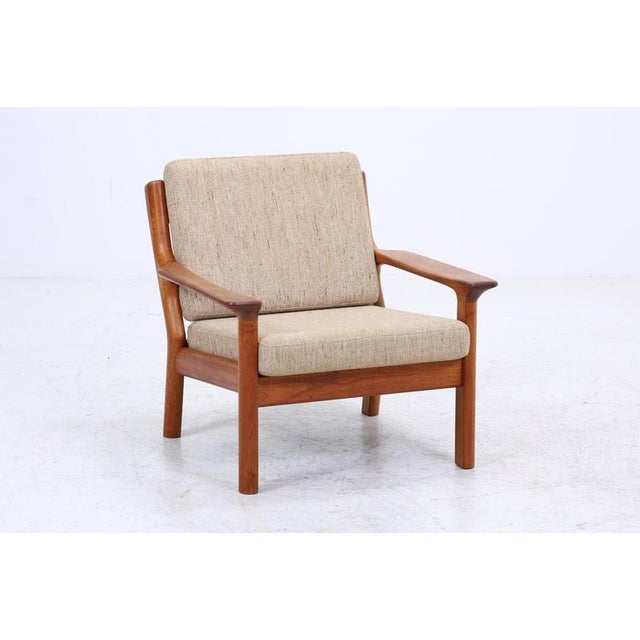 Vintage Dnaish Teak Lounge Chair, 1960s For Sale - Image 3 of 15