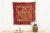 Royal Antique Silk Kutch Wall Tapestry For Sale - Image 9 of 9