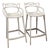 Kartell Philippe Starck Bar Stools (Grey) Set of 2 For Sale
