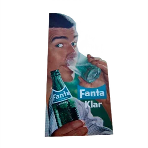 Fanta Klar Cardboard Poster, 1959