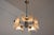 Mid-Century Modern Brutalist Chrome and Glass Chandelier by Kaiser Leuchten, 1970s For Sale - Image 10 of 13