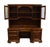 Early 21st Century Home Meridian Samuel Lawrence Cherry Traditional Contemporary 73" Computer Desk W. Bookcase Storage Hutch For Sale - Image 5 of 13