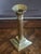 Vintage Polished Brass Candleholder For Sale - Image 4 of 5