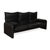 Modern Vegan Leather Three-Seater Sofa from Cassina For Sale - Image 3 of 11