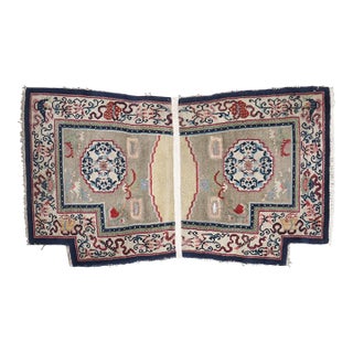 Gray Tibetan Horseback Rug no. j5221 For Sale
