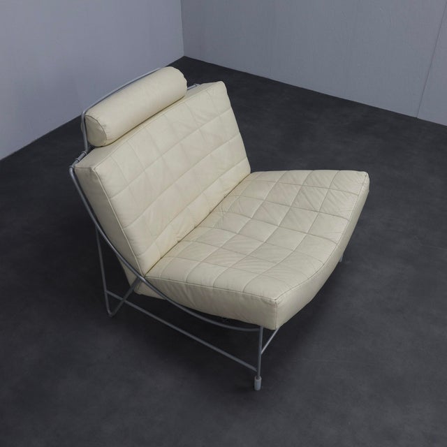 Vintage Volare Leather Lounge Chair by Jan Armgardt for Leolux, 1990s For Sale - Image 6 of 9