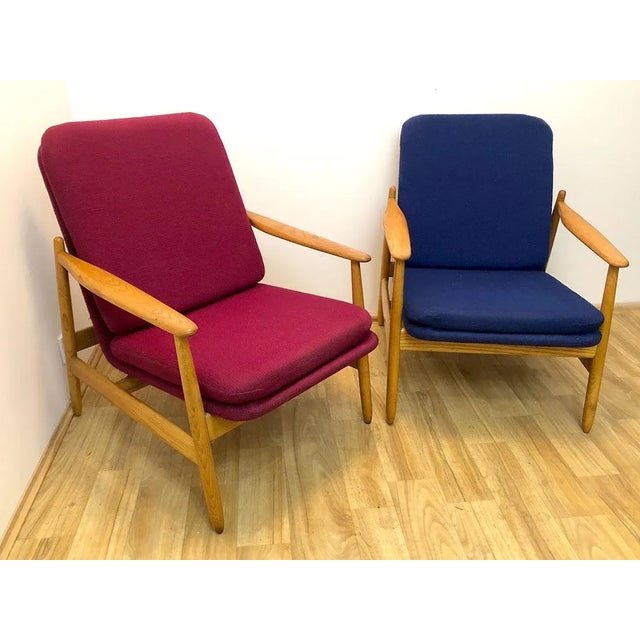 Mid-Century Modern Set of Vintage Armchairs, 1970s For Sale - Image 3 of 13