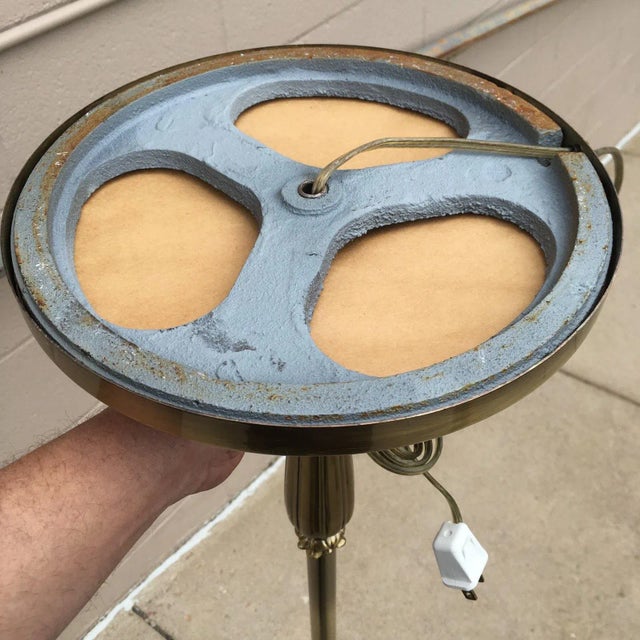 Rembrandt Mid-Century Modern Torchiere Floor Lamp For Sale - Image 10 of 13