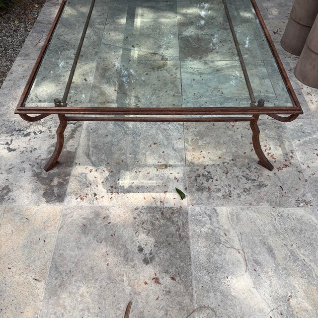Metal Late 20th Century Modernist Bronze Coffee Table For Sale - Image 7 of 18