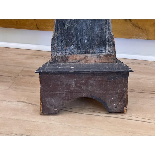 Pair of 19th Century Continental Faux Painted Marble Triangular Floor Prickets For Sale - Image 14 of 14