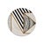 Crafted from fine porcelain, this set of four Alina Dessert Plates is defined by bold graphic lines, intricate patterning,...