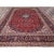 1960 9'9"x13' Ajax Red Hand Knotted Vintage Persian kashan Pure Wool Oriental Rug For Sale In New York - Image 6 of 12