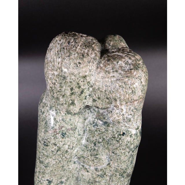 Jack Eagle (1919 - 1993) - American – Lovers - Serpentine Sculpture 1992 - 29" H About the Artist Jack Eagle was a...