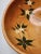 Vintage Munising Hand Painted Signed Wooden Footed Bowl - Floral Dogwood 13.5" - MCM Home Dec - Accent Bowl Decorative For Sale In Providence - Image 6 of 15