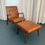 Wood 1950s Mid-Century Modern Walnut and Leather Lounge Chair Ottoman Set by Mel Smilow For Sale - Image 7 of 11
