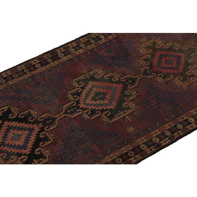 Rug & Kilim Rug & Kilim’s Baluch Tribal Rug With Colorful Geometric Patterns For Sale - Image 4 of 7