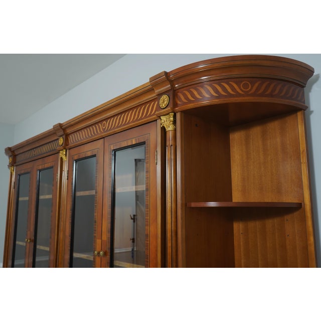 Italian Georgian Style Wall Bookcase Unit For Sale - Image 15 of 18