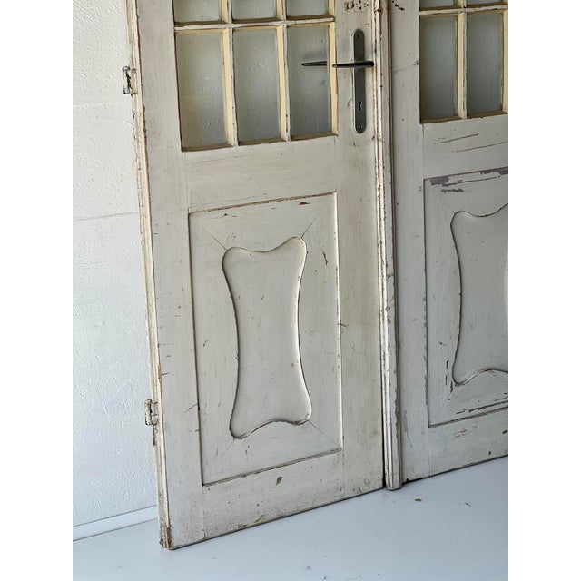 Antique Doors in Pine, Set of 2 For Sale - Image 4 of 18