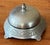 Vintage hotel counter bell with a fine tone and an Art Nouveau pattern surround.. Functions well. Please see condition...