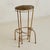 Mid 20th Century Vintage Custom Italian Metal Bar Stool with Leopard Upholstery - 2 Available For Sale - Image 5 of 18