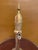 Vintage 23" Ornate Etched Solid Brass Aftabeh Ewer For Sale - Image 6 of 18