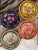 LastCHANCE!8 Pieces Made in Portugal Hand Painted and Glazed Plates For Sale - Image 9 of 16