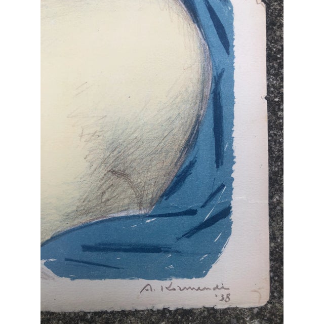 Born in Budapest, Andre Kormendi (1906-1971) moved to the US in 1937, a year before this print was created. He enlisted in...