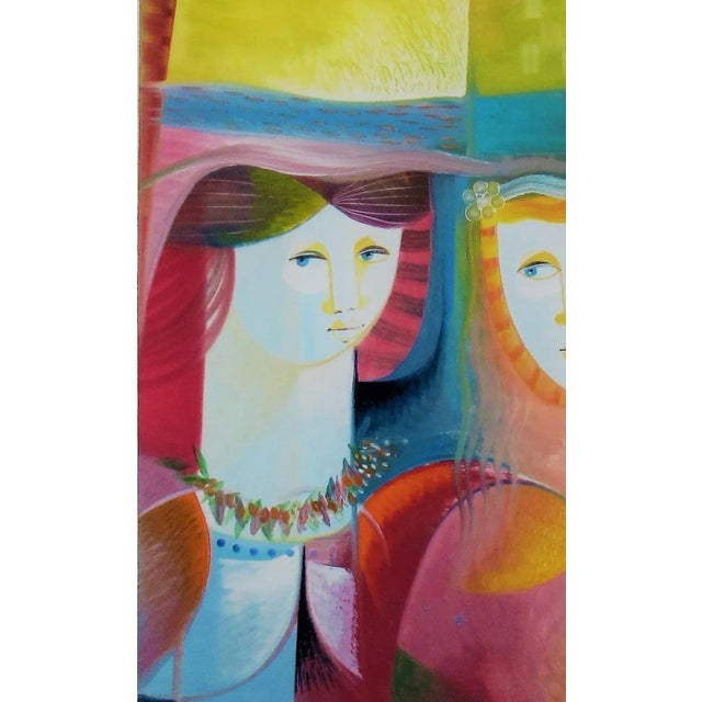 Modern Vittorio Maria Di Carlo, Le Amiche For Sale - Image 3 of 7