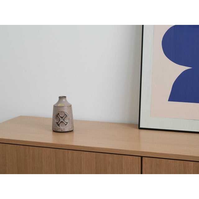 Ceramic Vintage Danish Ceramic Vase from Lovemose, 1960s For Sale - Image 7 of 8