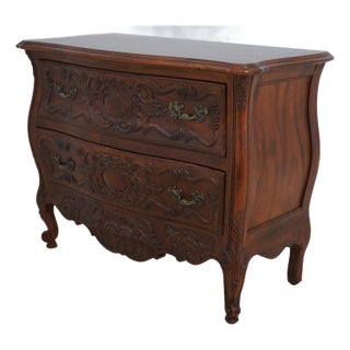 John Widdicomb French Louis XV Style Commode Chest For Sale