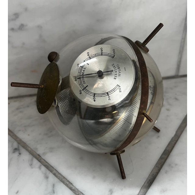 West German Weather Station by Relative Hygrometer For Sale - Image 4 of 7