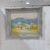 1960s Vintage French Pastel Landscape Painting – Colorful Countryside Village – Ornate Frame For Sale - Image 5 of 11